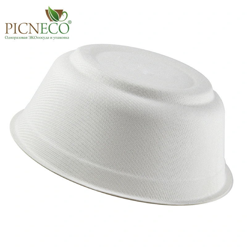 товар Миска 950 мл из целлюлозы, белая MS126